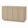Wood 4-Door Sideboard 80x160x40cm